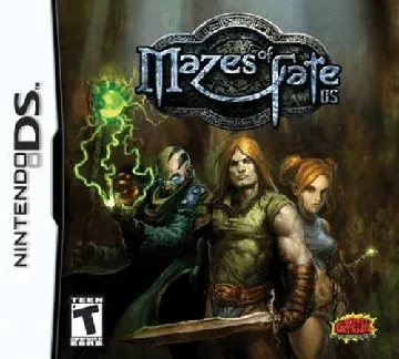 Mazes of Fate DS (USA) (Beta) box cover front